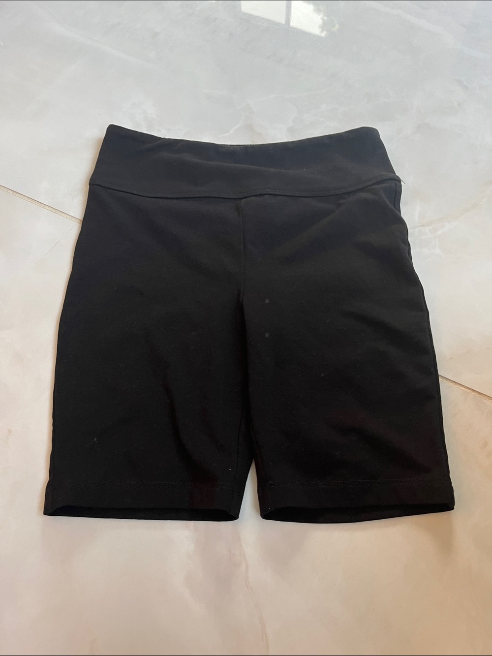 Nordstrom Black High-Rise Bike Shorts